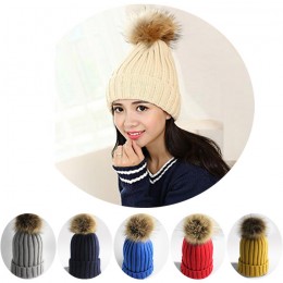 H-101 니트 방울 모자 겨울 추위 방한