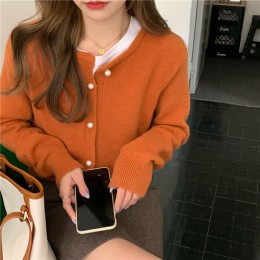 진주 캐주얼 니트가디건 UC-0022