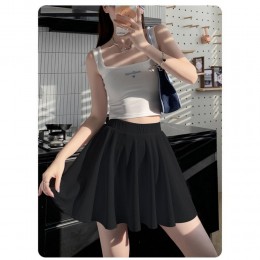 밴딩속바지 A라인 플리츠스커트 UC-0116