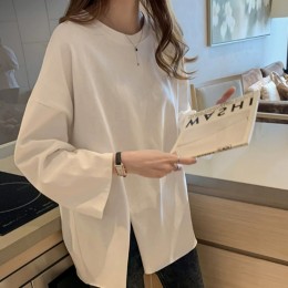 루즈핏 사이드슬릿 티 UC-0201