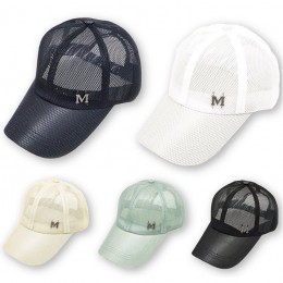 엠블램 메쉬 볼캡 모자 URD-030