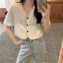 여성 크롭 가디건 URD-040