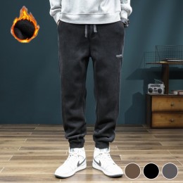 허리밴딩 코듀로이 조거 기모 바지 URD-443