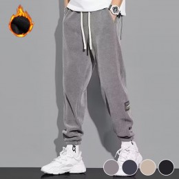 옆패치 기모 안감 조거바지 URD-446