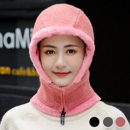 전면 지퍼 털 안감 2IN1 넥워머 URD-453