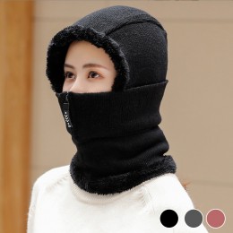 전면 지퍼 털 안감 2IN1 넥워머 URD-453