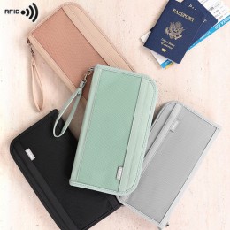해외여행 RFID 도난 방지 여권 지갑 URD-466