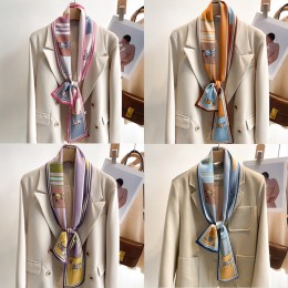 고급스러운 패턴 간절기 직사각 스카프 URD-481