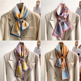 고급스러운 패턴 간절기 직사각 스카프 URD-481