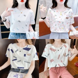 다양한 무늬 입체 패턴 반팔 티셔츠 URD-A01