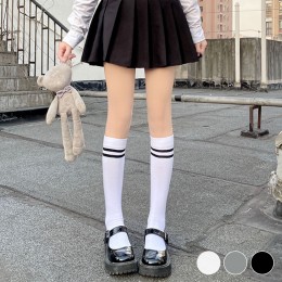 두줄 라인 반스타킹 니삭스 양말 URD-483