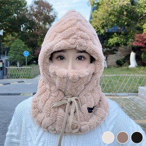 꼬임 디자인 360도 풀커버 4in1 남여공용 후드 워머 URD-492