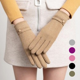 여성 물결 디자인 데일리 장갑 URD-166