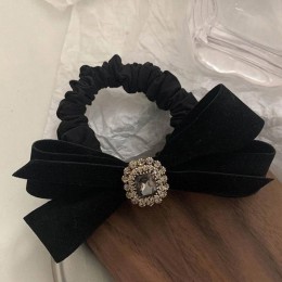 벨뱃 큐빅 장식 헤어 머리끈 URD-186