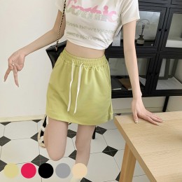 캐쥬얼 허리밴딩 패션 치마 바지 URD-254