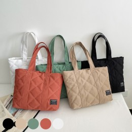 고급스러운 마름모 퀄딩 토트백 URD-286