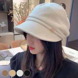 영문 장식 앞챙 보닛햇 URD-316