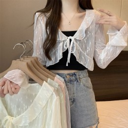 레이스 플라워 숏 가디건 URD-335