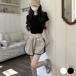 잔스트라이프 옆라인 반바지 URD-340