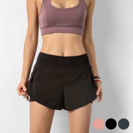 와이드 밴딩 히든 포켓 반바지 URD-343