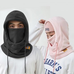 남성 여성 플리스 마스크 후드 넥 워머 URK-411