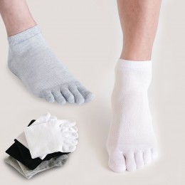 남성 메쉬 단목 발가락양말 URK-022