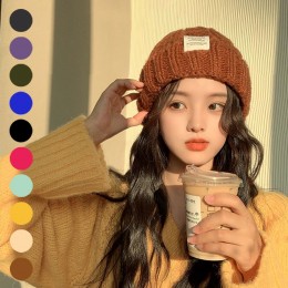 컬러풀 꽈베기 두툼 비니 URK-071