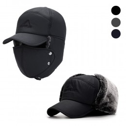 군밤 털 귀마개 방한 모자 URK-080