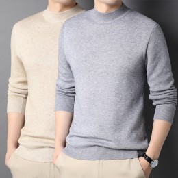 남성 반목 목 폴라 니트 스웨터 URK-424