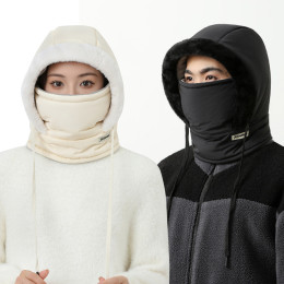 남성 여성 올인원 패딩 후드 넥워머 URK-436