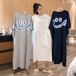 여자 빅 스마일 포인트 반팔 원피스 URK-447