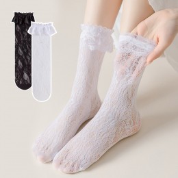 여자 레이스 망사 여름 양말 URK-452
