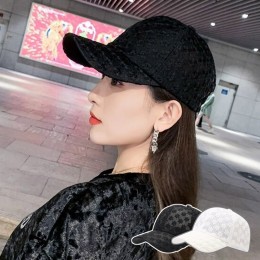 여자 플라워 자수 패션 볼캡 모자 URK-467