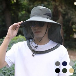 메쉬 해충 방충 방충망 페이스 커버 모자 URK-502