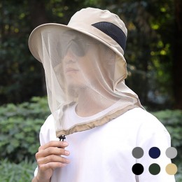 메쉬 해충 방충 방충망 페이스 커버 모자 URK-502