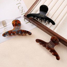 여자 올림머리 영문 프랑스 헤어 집게핀 URK-508