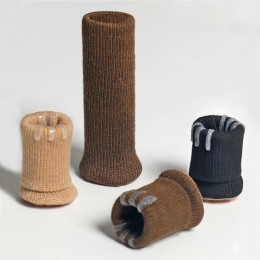 층간 소음 벗겨짐 방지 다리커버 체어슈즈 4P URK-549