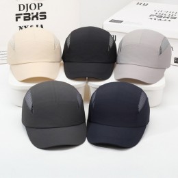옆 라인 메쉬 숏챙 아웃도어 모자 URK-565