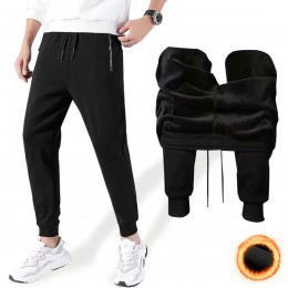 남성 안감 기모 조거 트레이닝 방한 바지 URK-105