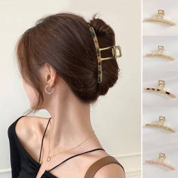 일자 마블 자개 집게핀 URK-171