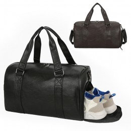 간편 여행 출장 레더 보스턴백 URK-193