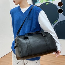 간편 여행 출장 레더 보스턴백 URK-193