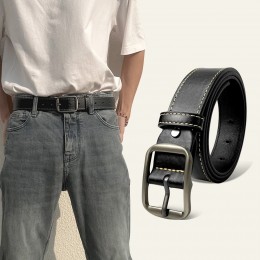 남녀공용 스티치 사각 벨트 URK-194