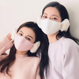 남성 여성 털 귀마개 부드러운 마스크 URK-267